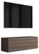 3xE living Meuble TV mural 100 cm, Chêne Dunin, 1 porte