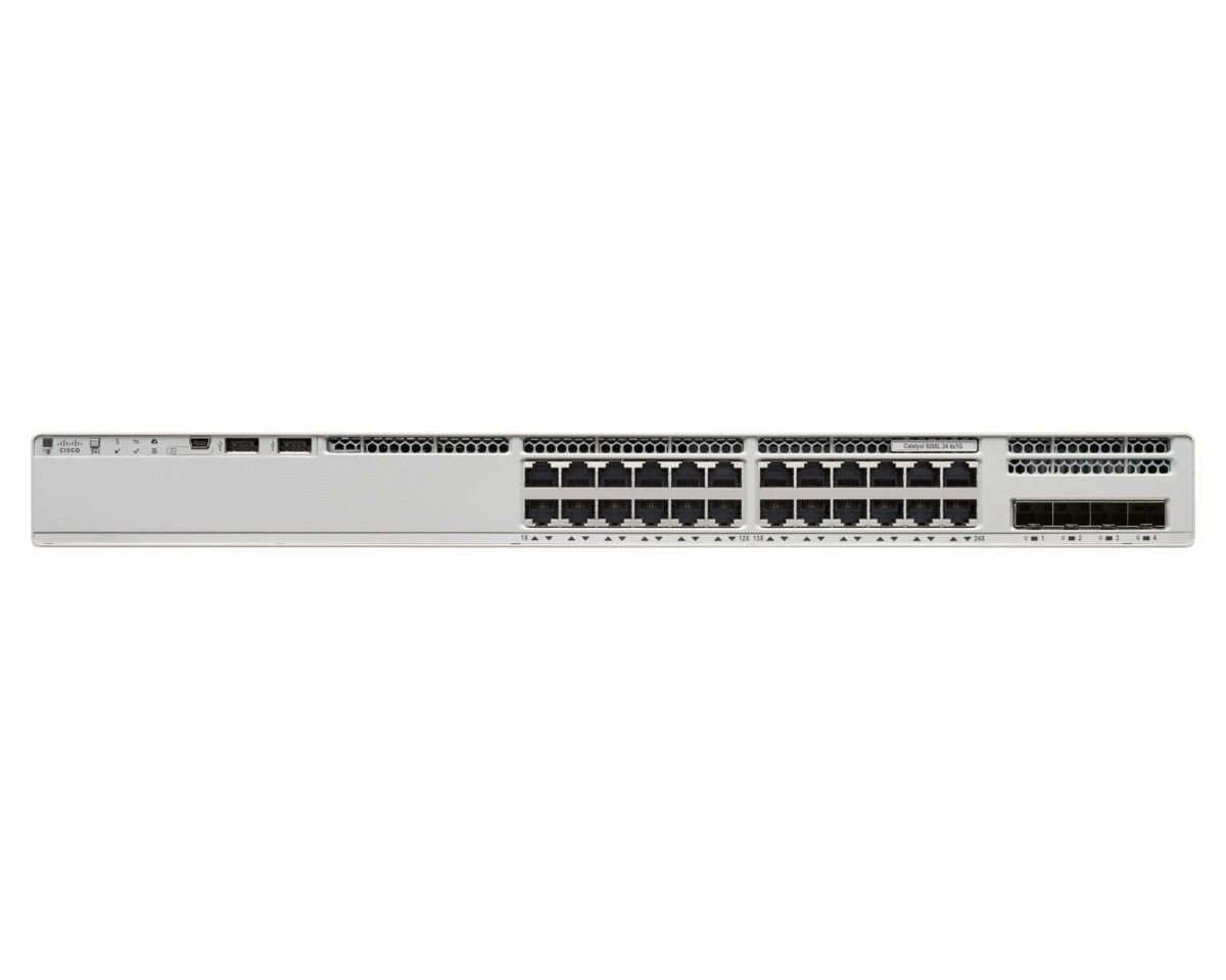 Cisco Catalyst 9200L C9200L-24T-4G-E - Netwerk switch - Grijs