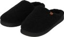 Apollo - Pantoffels heren - Zwart - Teddy Wol - Maat 43/44