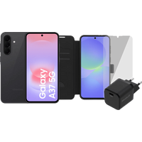 Samsung Galaxy A37 128GB Zwart 5G Enterprise Edition + Compleet Accessoirepakket