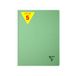 Clairefontaine 327121Cpack Collectie Linicolor ESSENCE Pak met 5 Spiraalschriften - A4 21x29,7 cm - 180 Pagina’s Kleine Ruitjes - Wit Papier 90 g - Transparante Polypropyleen Omslag - Saliegroen