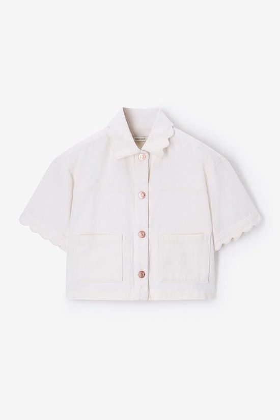 Sissy-Boy Wit Cropped Denim Jack