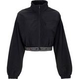 tommy-hilfiger W Crop Taping-windbreker zwart
