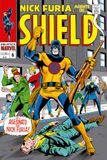 Biblioteca marvel nick furia, agente de s.h.i.e.l.d. 6. 1969. nick fury, agent of s.h.i.e.l.d. 10-15