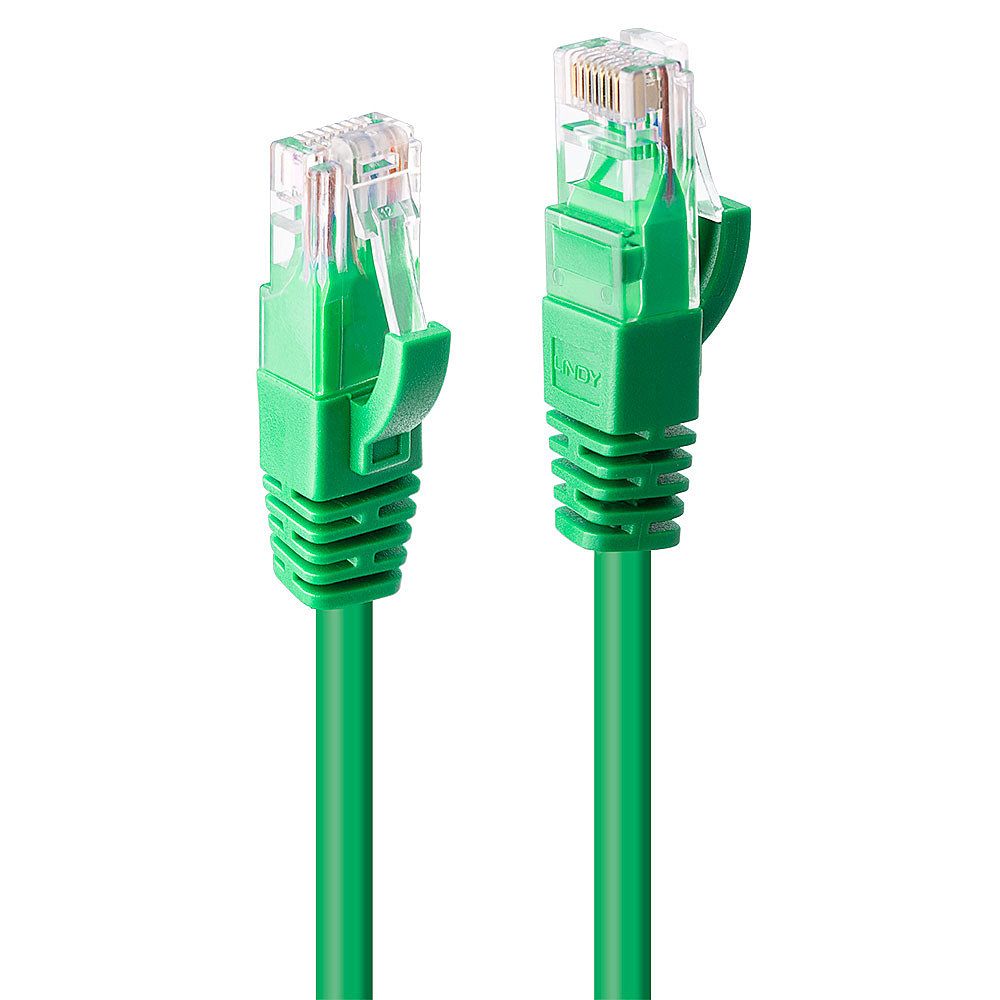 LINDY 48052 Netwerkkabel - 10 m - groen