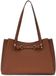 GUESS Camelia 3 Compartment Tote Cognac bruine schoudertas