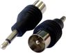 BRK Electronics Jackplug, Antenne Jackplug male 3.5 mm Antennestekker Coax Zilver