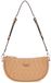 GUESS Valla Mini Top Zip Shoulder Bag Beige Clair Brun