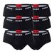 HUGO Slip rood / zwart / wit