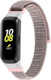 Strap-it Samsung Galaxy Fit nylon bandje - roze