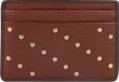 Fossil Steven Kredietkaart etui Leer 9.5 cm - 6 Sleuven - Bruin