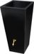 Prestige Water Regenton Manhattan Zwart 200L incl. Messing Kraantje