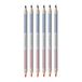 FABER-CASTELL Jumbo Grip pennen met kleurenscheiding rood/blauw, 6 stuks