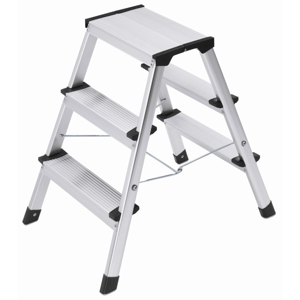 Hailo Trapladder opvouwbaar L90 Step-ke 2x3 treden 60 cm 4443-701