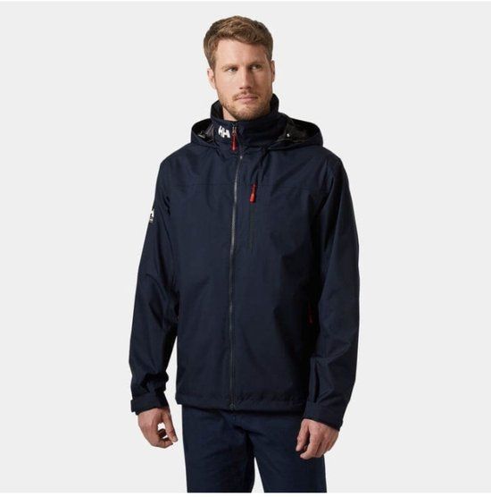 Helly Hansen Crew Jas met kap Zeilen 2.0 - Marineblauw - L