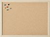 Magnetoplan 121922 prikbord Vast bulletinboard Bruin Kurk
