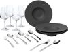 Villeroy & Boch Manufacture Rock Pasta-Set van 12