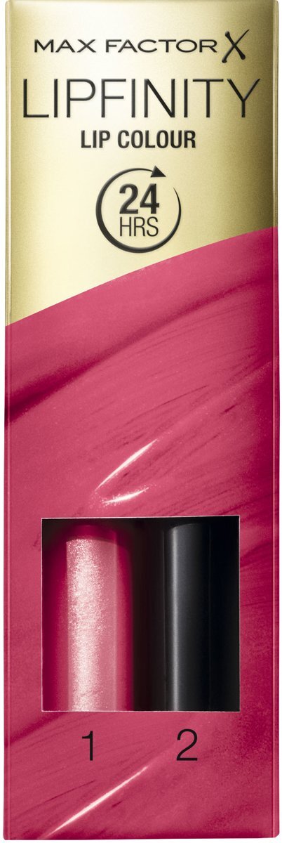 Max Factor 2 Steps Lipstick Lipfinity Stay Cheerful 024