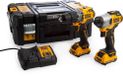 DeWalt DCK2111L2T actieset DCD706 klopboorschroefmachine + DCF801 slagschroevendraaier 12v 2x 3.0Ah XR