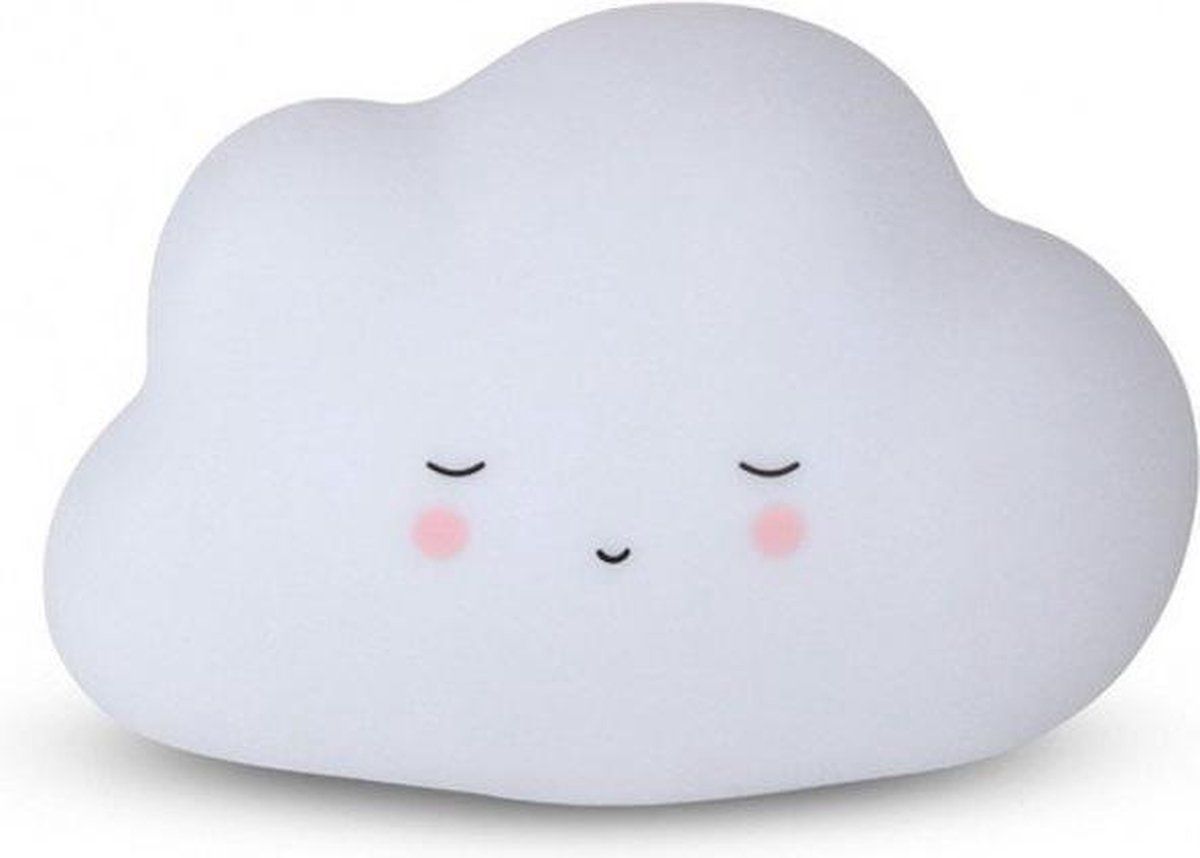 Teeny & Tiny Nachtlamp Wolk wit