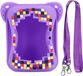 Housse de protection en silicone pour jouet interactif - animal de compagnie numérique - sac de rangement résistant aux rayures avec lanière - accessoires de voyage parfaits pour enfants - filles et garçons (rouge)