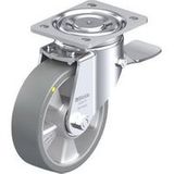 Blickle LH-ALTH 160K-ST-AS Zwenkwiel met rem Wieldiameter: 160 mm Draagvermogen (max.): 750 kg 1 stuk(s)