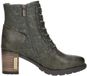 Mustang Veterschoenen Hak Khaki Dames Maat 36