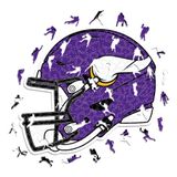 Iconic Puzzles Minnesota Vikings NFL Houten Puzzel