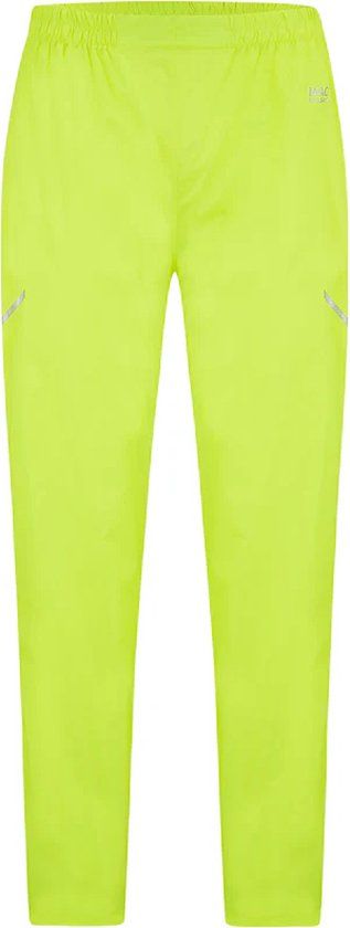 Mac in a Sac Regenbroek - Full Zipper - Geel - Maat M - 100% waterdicht