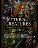 Mythical Creatures Around the World Coloring Book