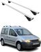Omac Barres De Toit Pour Vw Caddy Iii 2003-2015 Pre-fl – Tüv / Din 75302:2019 – Antivol Inclus – Charge Max 75 Kg – 2 Barres Argent