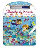 Cherche et trouve à la mer: Avec un feutre effaçable