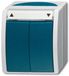 Busch-Jaeger ABB Busch-Jaeger Ocean IP44 Jaloezieschakelaar 10A 250V - Grijs/Blauwgroen