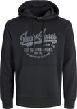 JACK&JONES JJEADRIAN LOGO SWEAT HOOD SMU