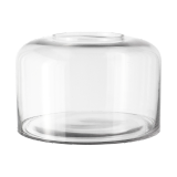 Scandi Living Vase Flourish Ø30x20 cm Transparent