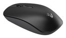 Vultech MW-10N muis Kantoor Ambidextrous RF Draadloos Optisch 1600 DPI Zwart