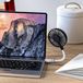 MikaMax USB Bureau Ventilator - 20 cm - Zwart