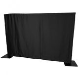 Wentex P&D Curtain MGS 5.16 oz/yd² (USA) noir - 9′ × 4′ ≈ 2,74 m × 1,22 m (L × H) - non plissé