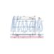 NISSENS Kühler, Motorkühlung 67356 | Compatibel met: NISSAN PICK UP