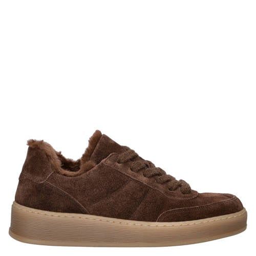 Gabor suède sneakers - bruin