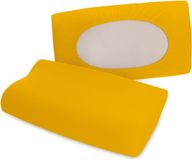 Schlafgut Pure flexible Kussensloop S-XL 196 Yellow Deep