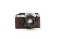 Zakao Cameratas voor Nikon FM3A - Koffiebruin - Handgemaakt - Echt Leer