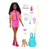 Barbie Brooklyn Avonturen in de Natuur Modepop met 10+ Accessoires
