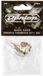 Dunlop nikkel zilver Tube Fingerpicks 0,20", Players pakket - 5 st. - Plectrum set