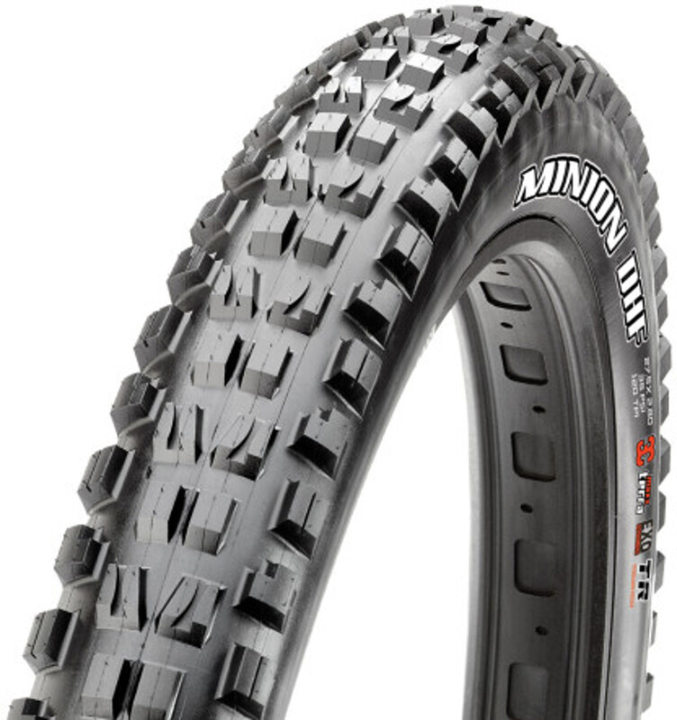 Maxxis Minion DHF+ Vouwband 27.5x2.80"" EXO+ TR 3C MaxxTerra, black