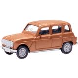 Herpa Renault R4 modelauto, metallic beige, schaal 1/87