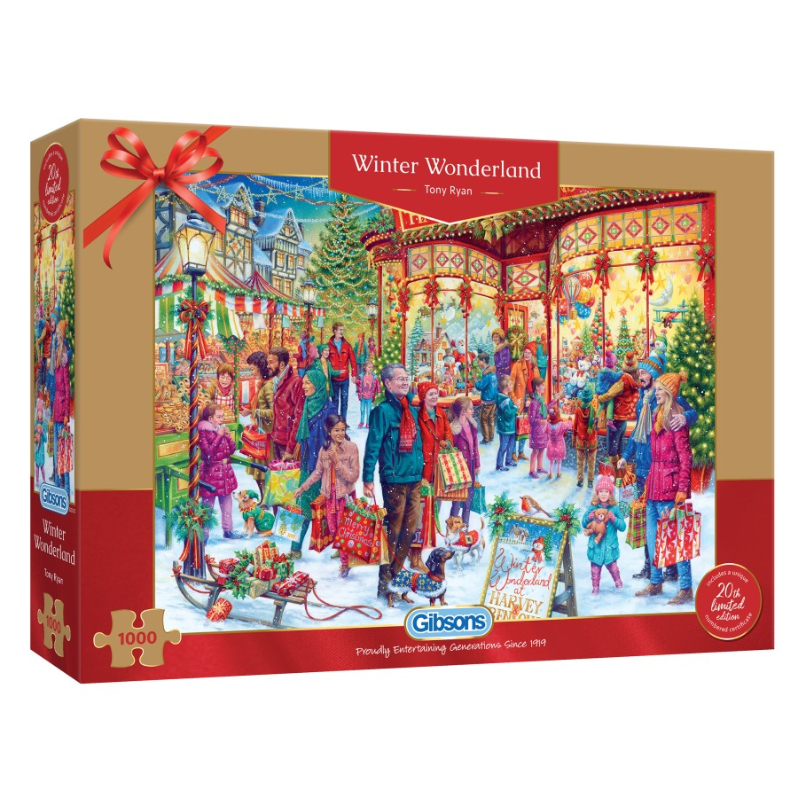 Gibsons Christmas Limited Edition - Winter Wonderland Puzzel (1000 stukjes)