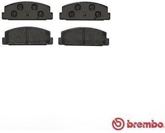 Brembo P49036 Rear Disc Brake Pad - Set of 4
