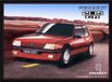 I&S Metalen wandbord Peugeot 205 GTI 15 x 20 cm
