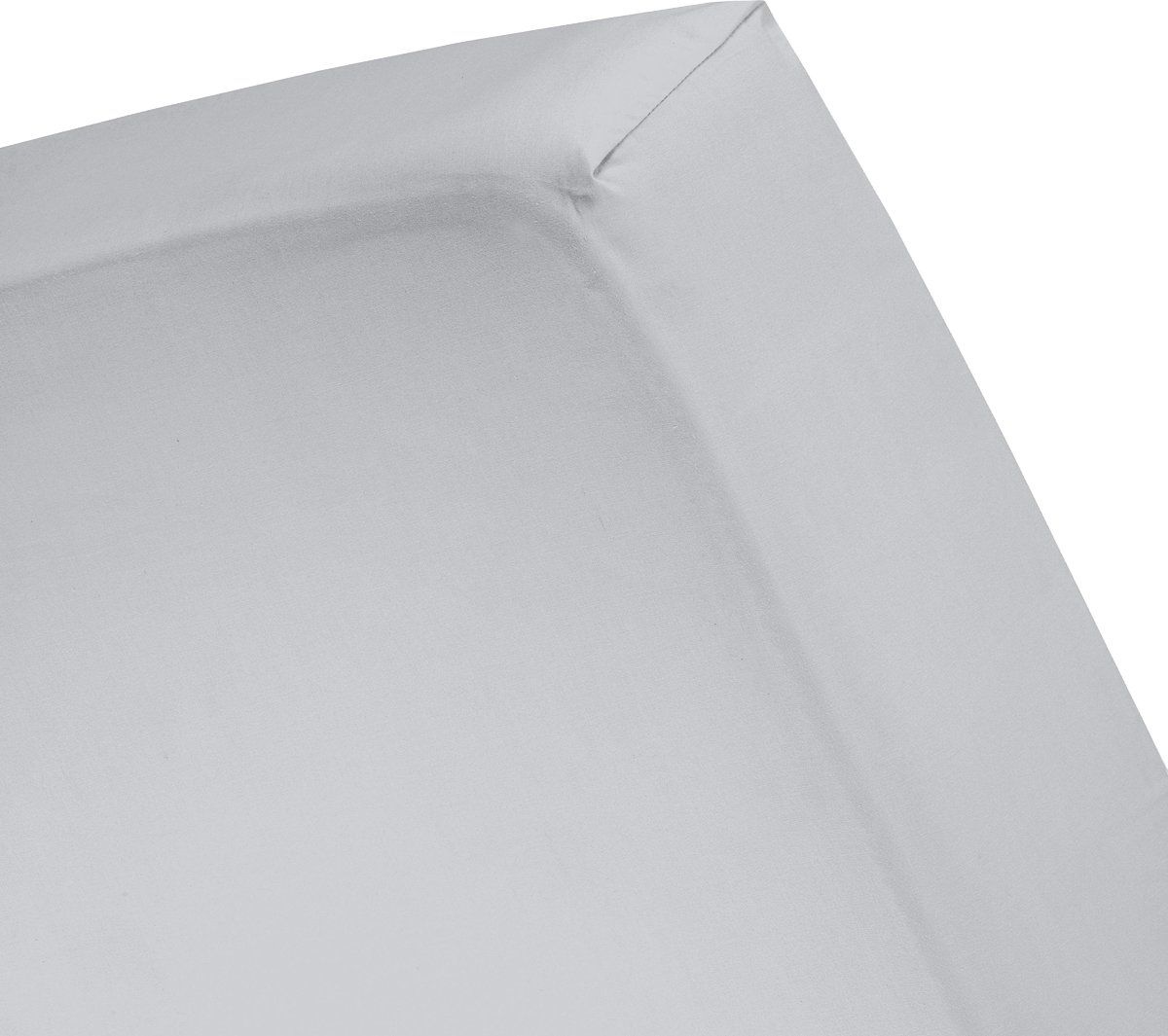 Cinderella Hoeslaken Basic Katoen - 90x220 cm - Grijs